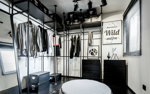 工业风单身公寓装修