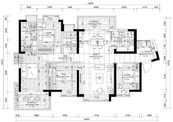 现代风格大户型装修