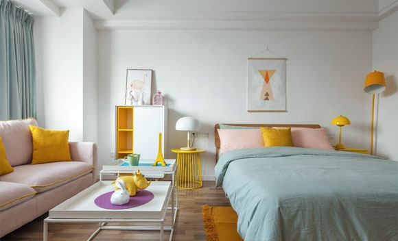 北欧风单身公寓装修设计