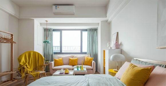 北欧风单身公寓装修设计