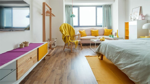 北欧风单身公寓装修设计