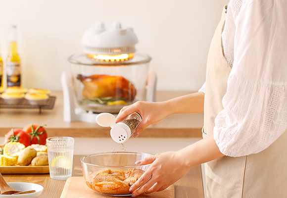 空气炸锅,olayks空气炸锅,大容量智能无油电炸锅,olayks出口日本原款空气炸锅