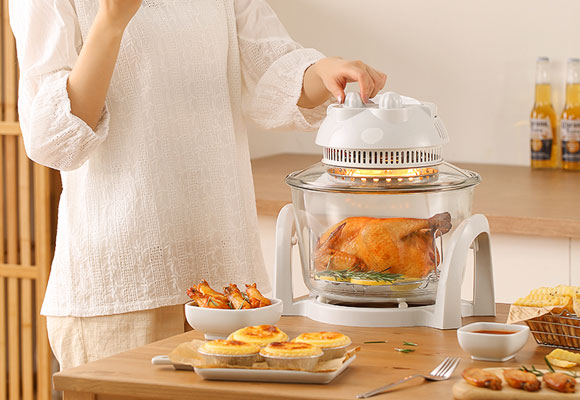 空气炸锅,olayks空气炸锅,大容量智能无油电炸锅,olayks出口日本原款空气炸锅