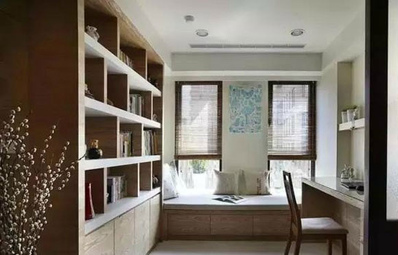 书房装榻榻米,书房装修设计
