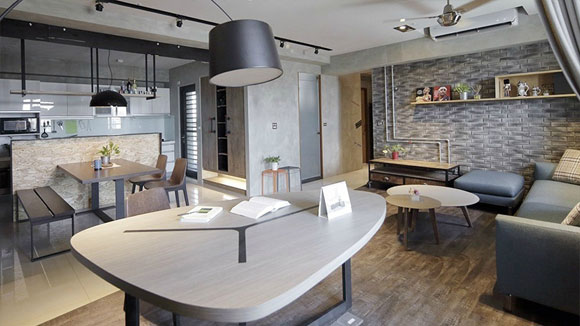 工业风小户型装修设计