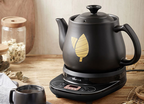 小熊家用自动大容量中药陶瓷养生壶熬药罐