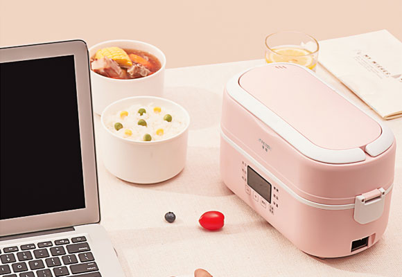 半球RW-16便携电热饭盒可插电加热保温带饭神器