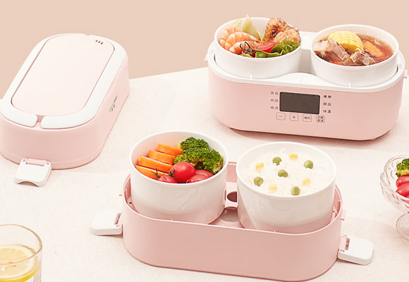 半球RW-16便携电热饭盒可插电加热保温带饭神器