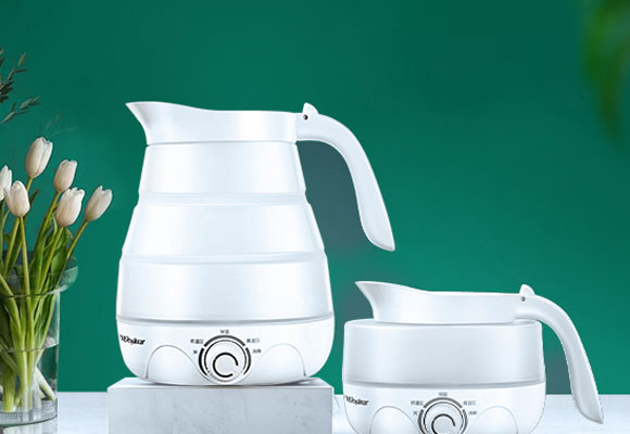 荣事达便携式小型迷你可折叠式旅行电热水壶全球通用