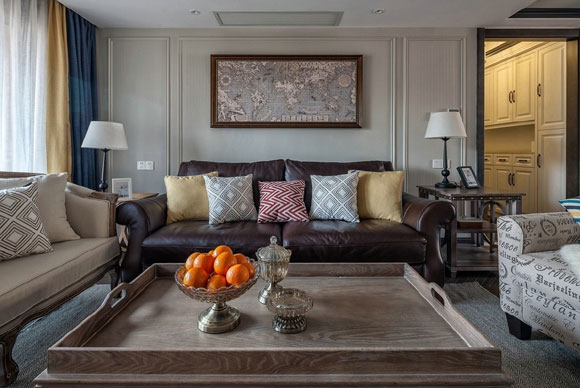 美式风格大户型装修