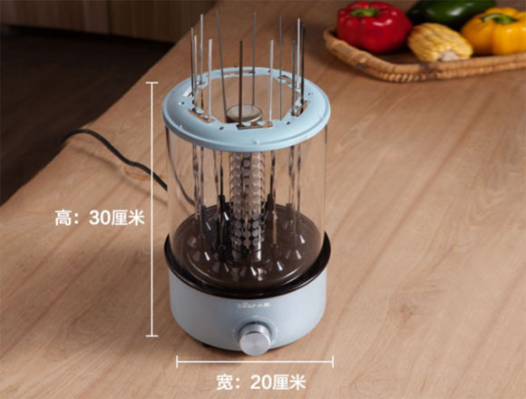 Bear/小熊家用全自动旋转烤串机/电烧烤炉，旋转烧烤神器！