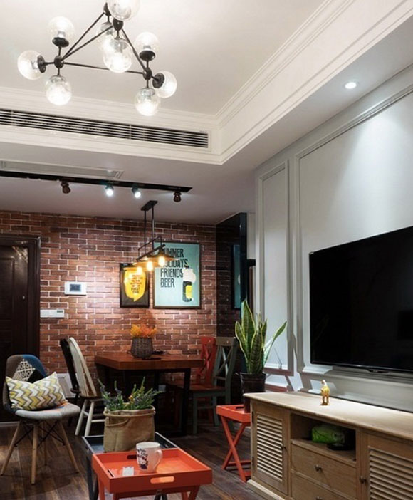 美式风格小户型装修设计