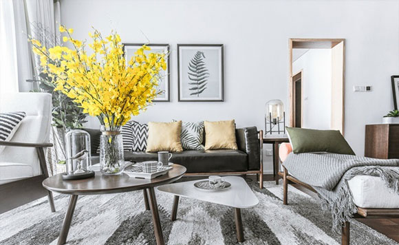 沙发墙装饰画怎样挂更好看