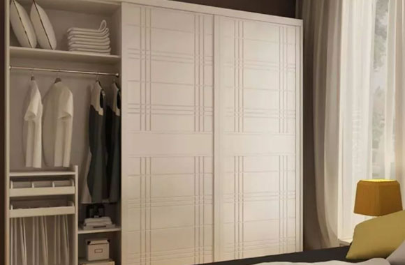 衣柜不装门好不好,入墙式推拉门衣柜,定制衣柜