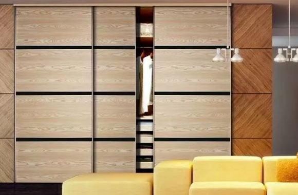 衣柜不装门好不好,入墙式推拉门衣柜,定制衣柜