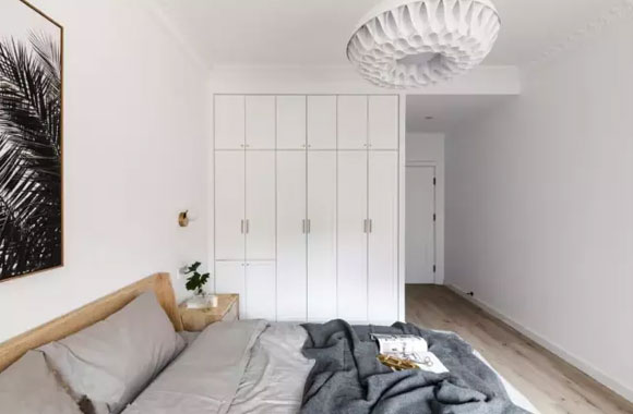 衣柜不装门好不好,入墙式推拉门衣柜,定制衣柜