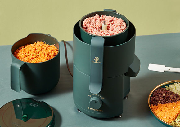 LIVEN/利仁电动小型多功能绞肉机/搅拌机G-17