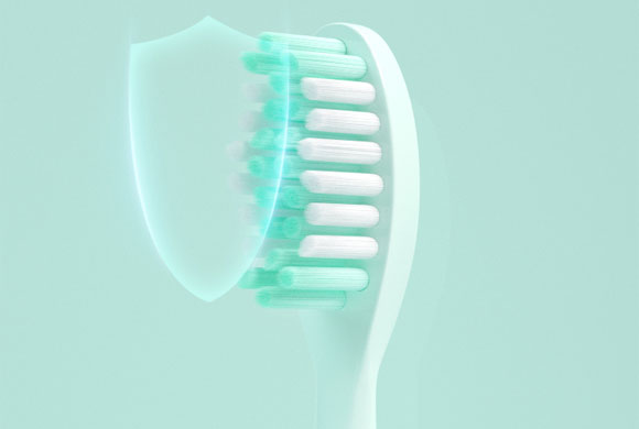 南极人充电式美白声波电动牙刷/全自动软毛防水牙刷！