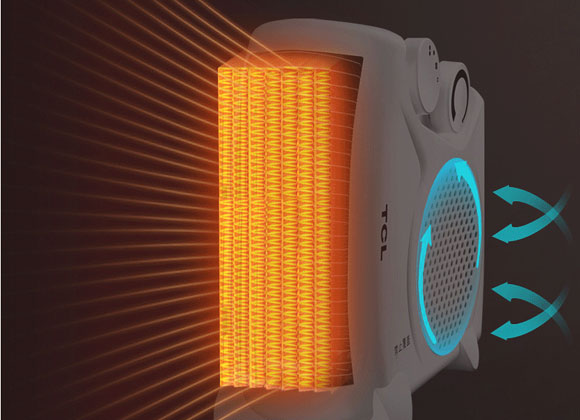 TCL取暖器电暖风机/小太阳节能省电小型速热风扇