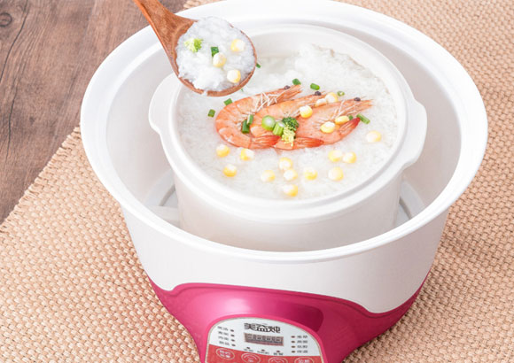 美益炖全自动大容量隔水电炖锅，煮粥煲汤神器！