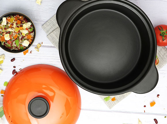 松纹堂燃气煲汤陶瓷砂锅炖锅，耐高温瓦罐