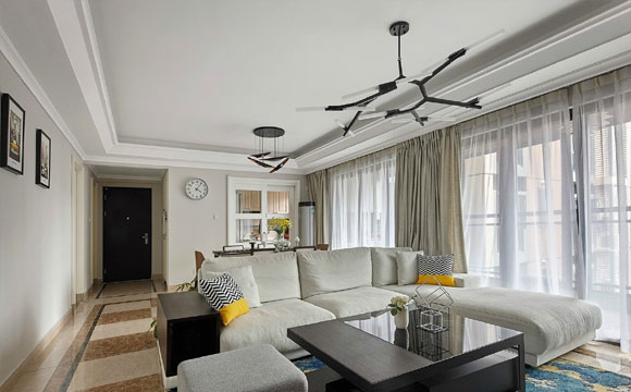 简欧风格大户型装修设计