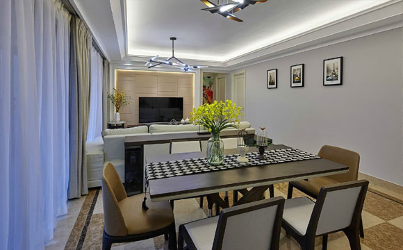 简欧风格大户型装修设计