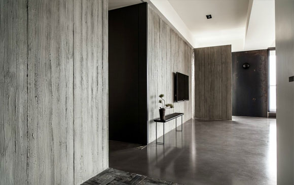 现代风格两房装修