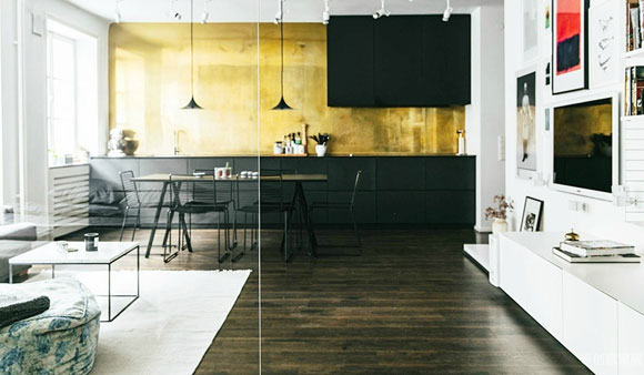 现代风格单身公寓装修设计