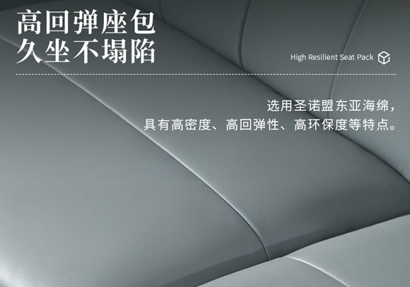 顾家家居意式轻奢真皮沙发,现代简约客厅头层牛皮沙发! 