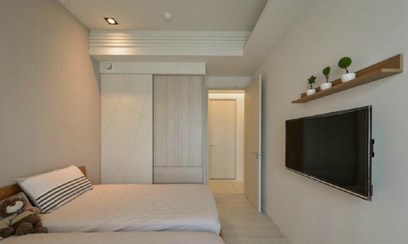 日系简约风格三房装修设计