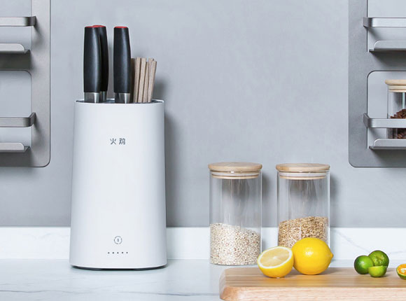 火鸡小型智能紫外线烘干刀具筷子消毒机/架