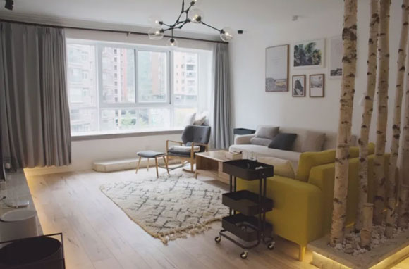 客厅装修,客厅装飘窗