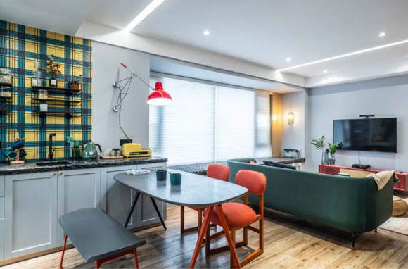 客厅装修,客厅装飘窗