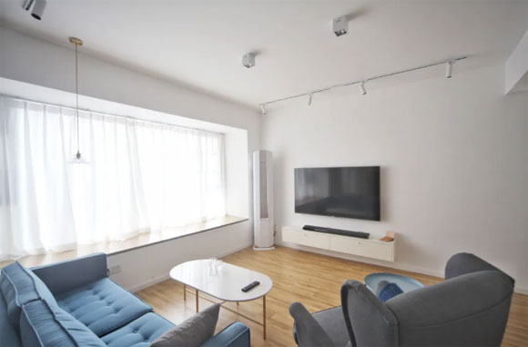 客厅装修,客厅装飘窗