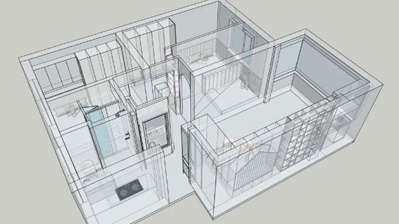 现代风格小户型装修设计