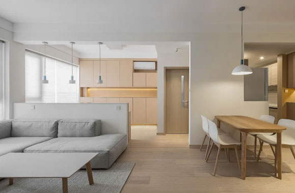 客餐厅一体装修设计