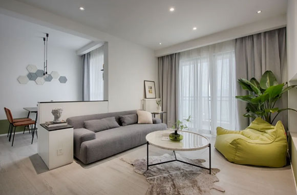 客餐厅一体装修设计