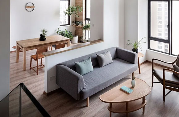 客餐厅一体装修设计