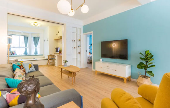 客厅电视柜茶几搭配,客厅装修