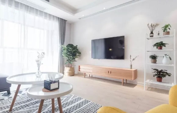 客厅电视柜茶几搭配,客厅装修