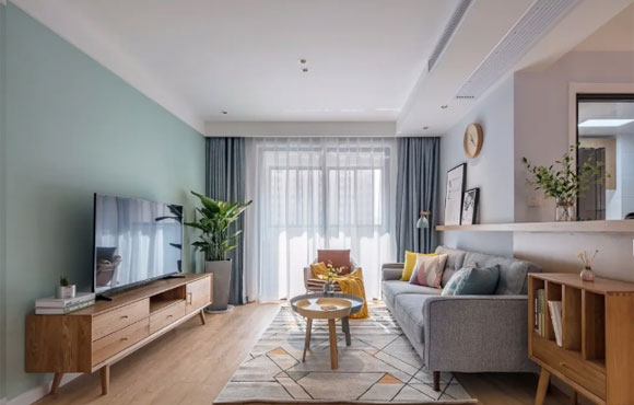 客厅电视柜茶几搭配,客厅装修