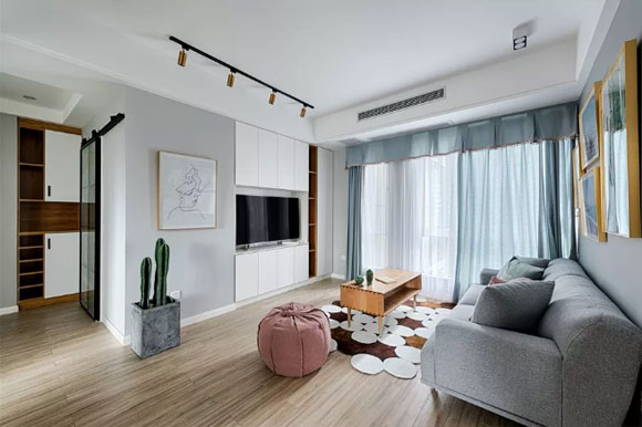 客厅电视墙沙发墙装修设计