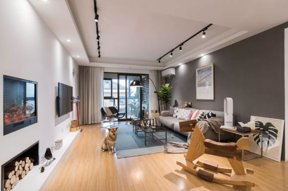 客厅电视墙沙发墙装修设计