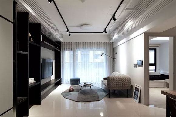 客厅电视墙沙发墙装修设计