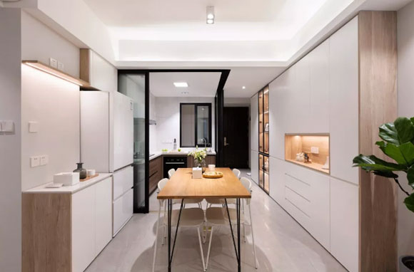 餐厅装修效果影响用餐心情，16套好看又实用的餐厅，收藏！