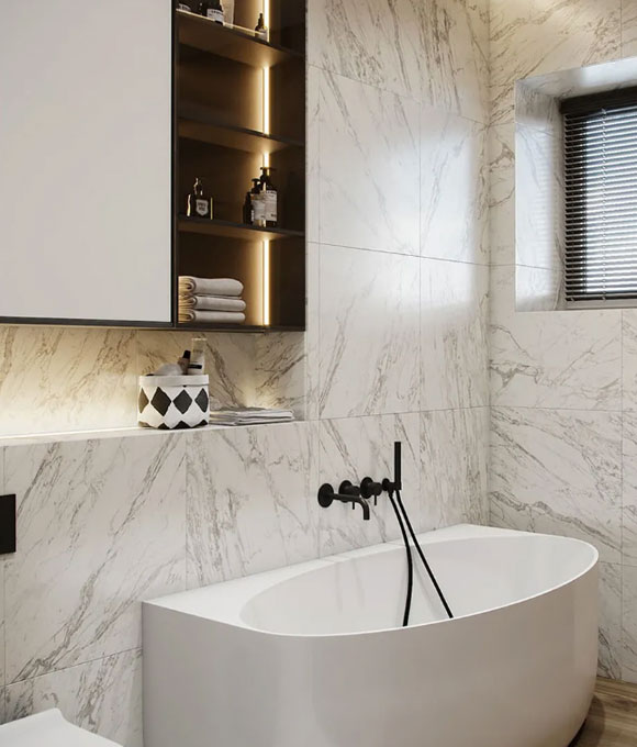 轻奢风复式装修设计