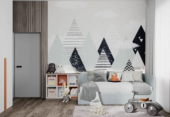 轻奢风复式装修设计