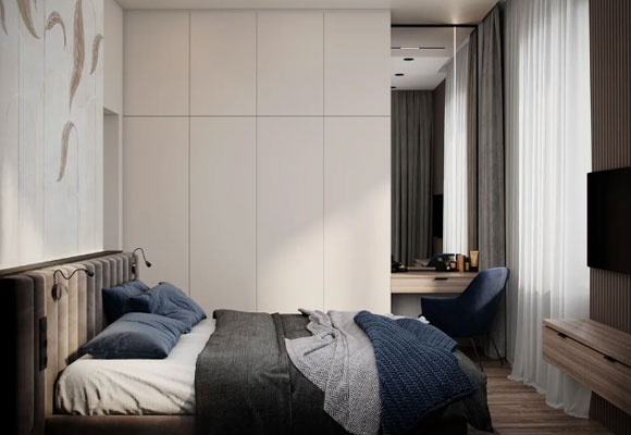 轻奢风复式装修设计