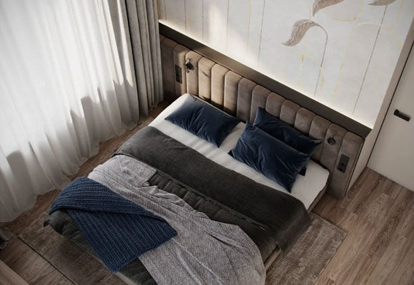 轻奢风复式装修设计